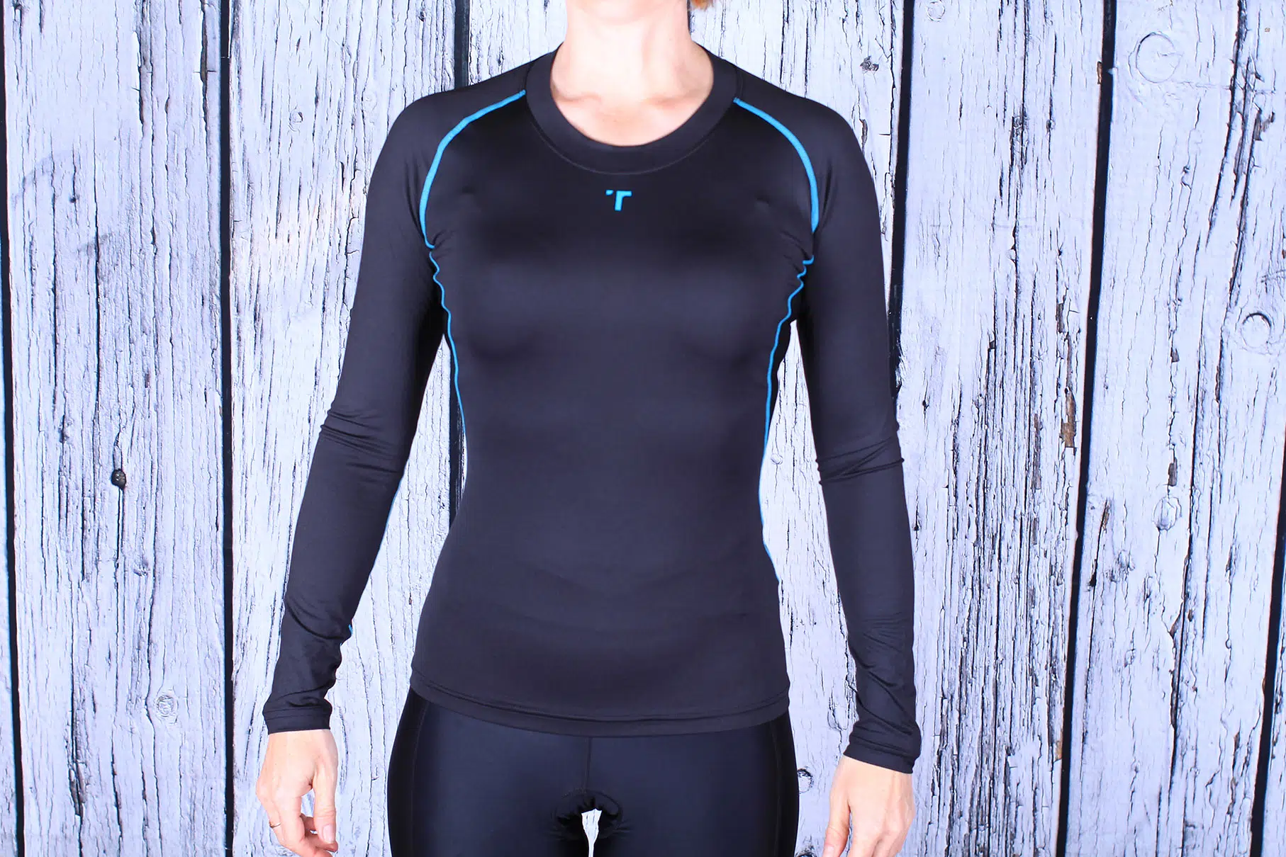 Black B&B Off Road Engineering long-sleeve riding shirt