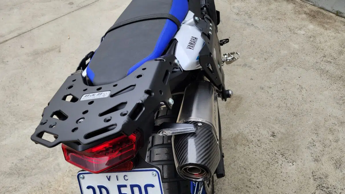 Rear Compact Tail Luggage Rack- Yamaha XTZ690/ T700 Tenere