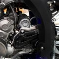B&B front sprocket case saver fitted beside a motorcycle chain