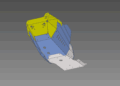 Ducati bash plate 3D 2