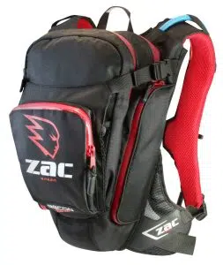 Zac Speed Recon S-3 motorcycle backpack with standard harness