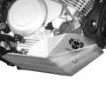 B&B aluminium bash plate fitted to a Yamaha TTR125 dirt bike