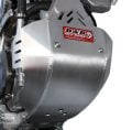 B&B aluminium bash plate fitted to a Yamaha YZ450FX dirt bike