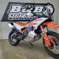 B&B aluminium bash plate fitted to a 2023 KTM 890 Adventure