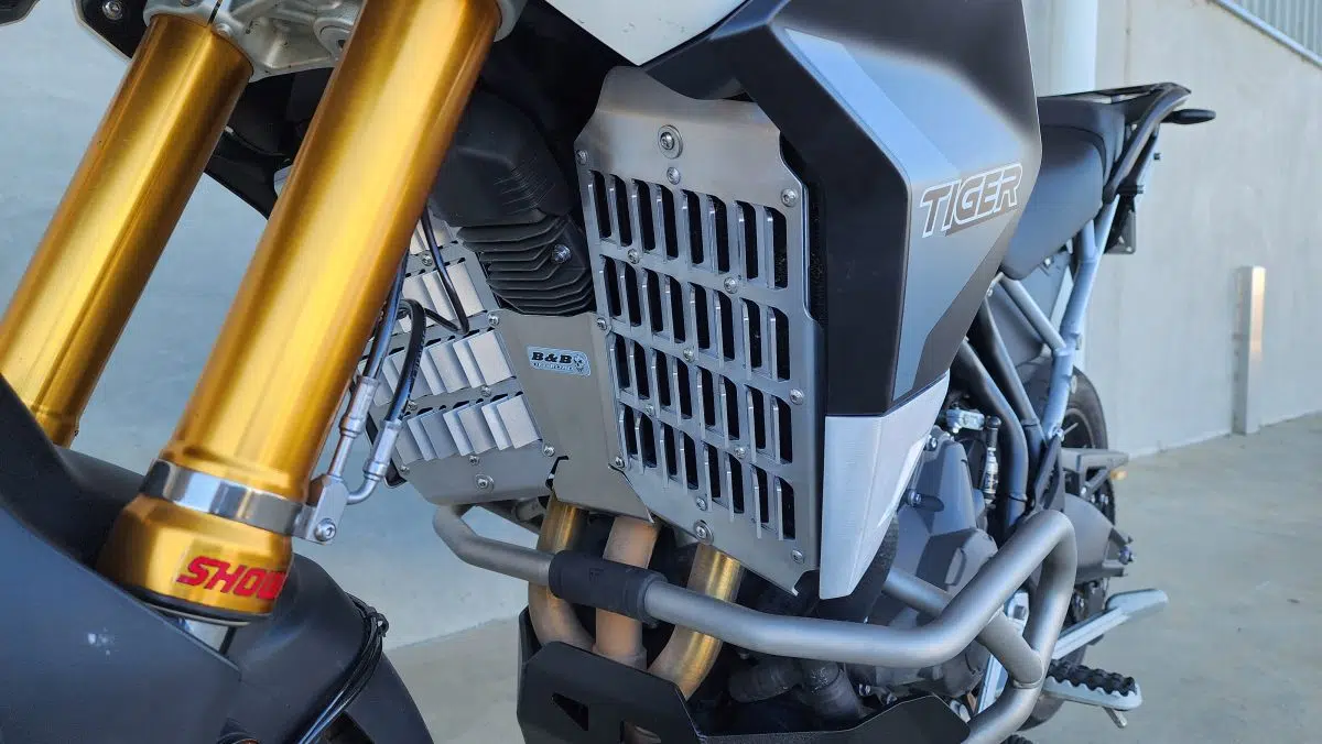 Tiger 900 Radiator Guard Radiator Guard - Triumph Tiger 900 Rally Pro 22-23 - B&B Off Road ...
