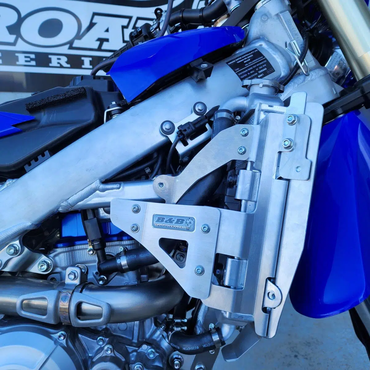 B2320 Radiator Guard Radiator Guards & Support Braces | Yamaha WR450F 24-25 | WR250F 25 ...