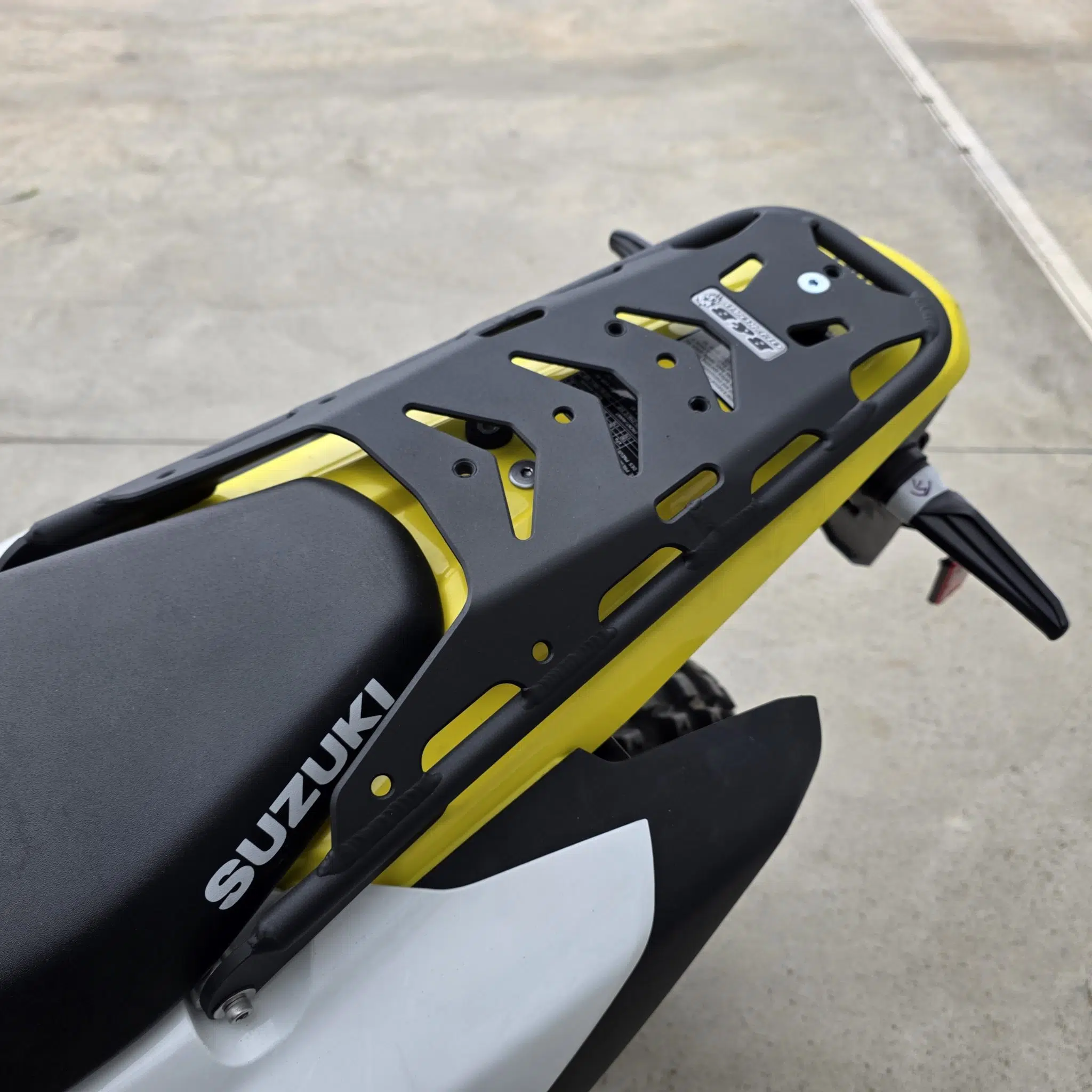 Z400 Rear Rack Rear Carry Rack - Suzuki DR-Z4S 25-26 - B&B Off Road Engineering