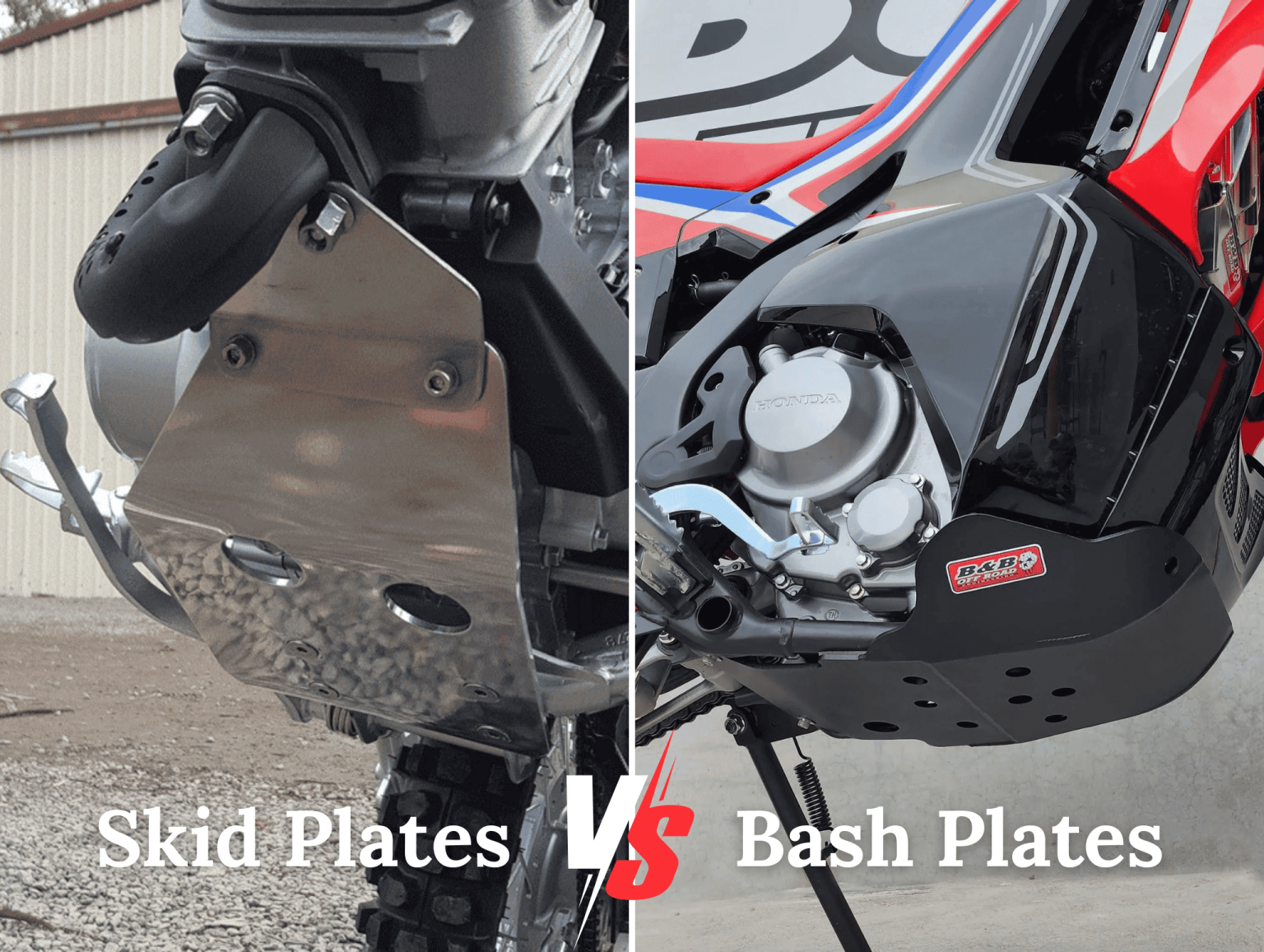 Plate Vs Rodding Skid Plate vs Bash Plate: What’s the Difference | B&B Off Road