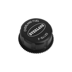 Closed CNC Aluminum Cap - Black
